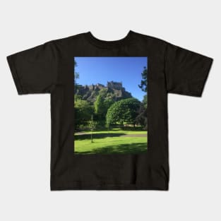 Edinburgh Castle, Scotland Kids T-Shirt